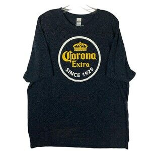 Corona Extra Men’s Dark Gray “Corona Extra Since 1925” Graphic T-Shirt 2XLarge